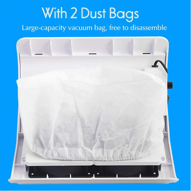 68w Nail Dust Collector Fan With Filter 