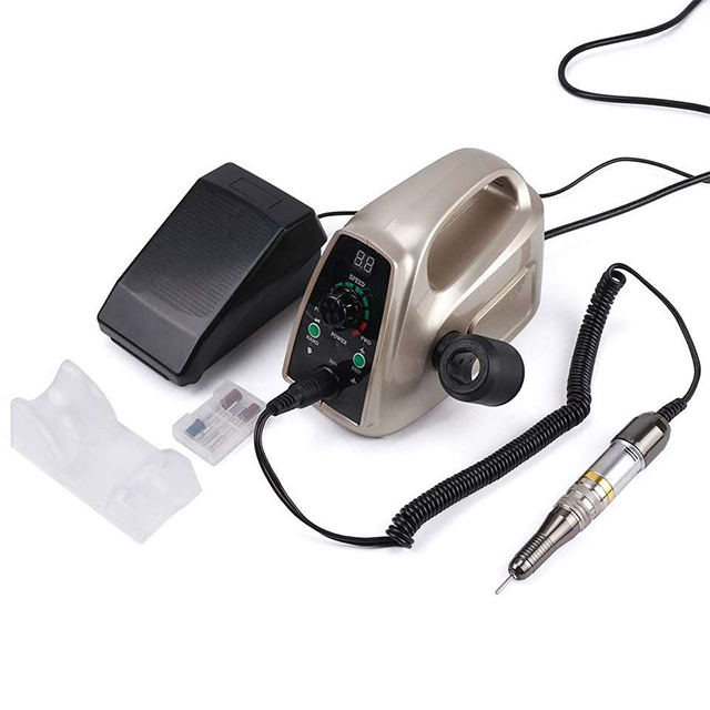 Portable Nail Drill Set Electric With Powerful Motor 65w 35000rpm 