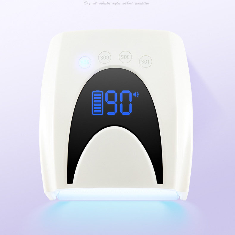 72W Rechargeable Cordless Nail Dryer Lamp Machine 