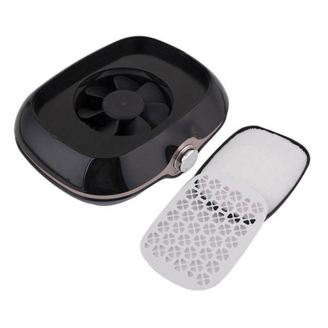 Rechargeable Nail Dust Collector Fan With Filter 40w 
