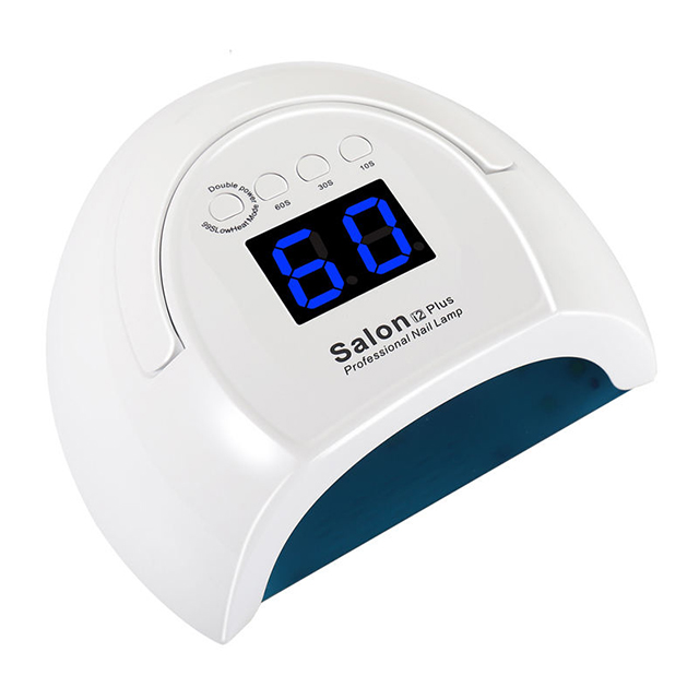 Nail Dryer Lamp White Curing Fast 80w Portable 