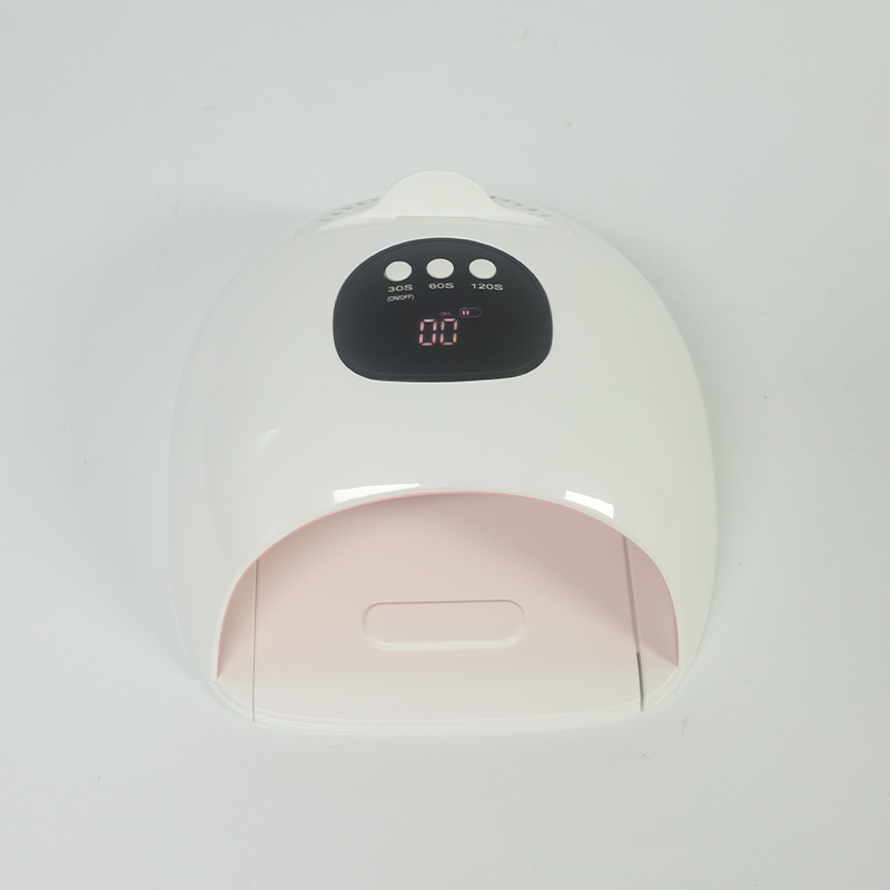 72W Painless Intelligent Cooling Widescreen Nail Lamp 