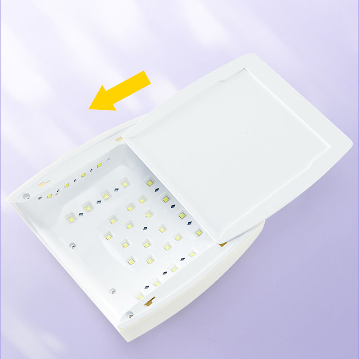 72W Rechargeable Cordless Nail Dryer Lamp Machine 