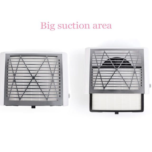 45w Nail Dust Collector Large Suction With Filter 