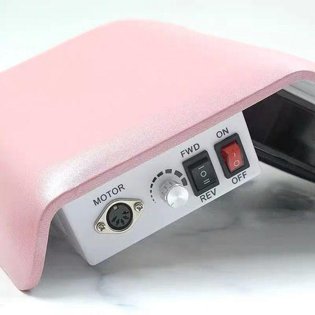2 In 1 Nail Drill Dust Collector Professional 30000rpm 40w 