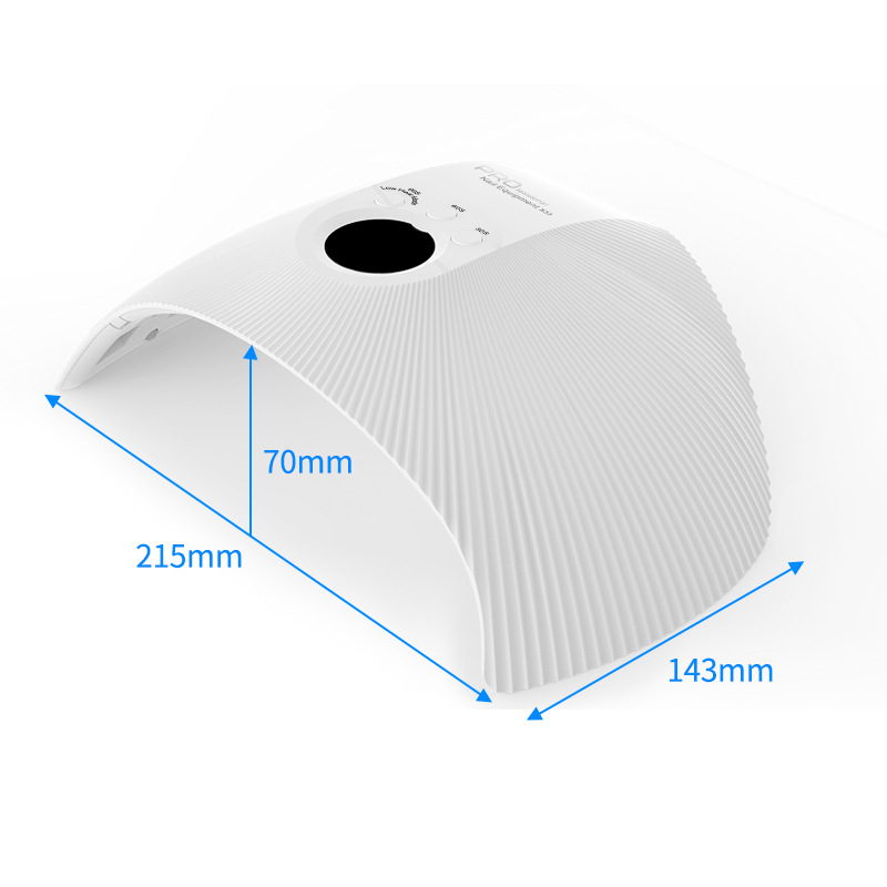 LED UV Light Therapy 75W Nail Lamp Fast Drying 
