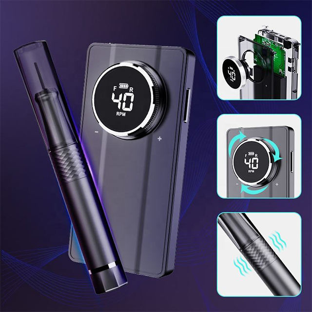 Rechargeable Cordless Nail Drill Machine Powerful 45w 40000rpm 