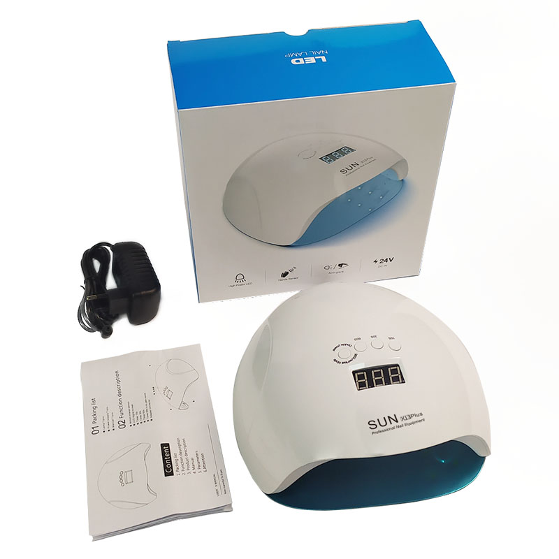 Sun X13Plus 65w Nail Lamp with Heat Dissipation Holes 