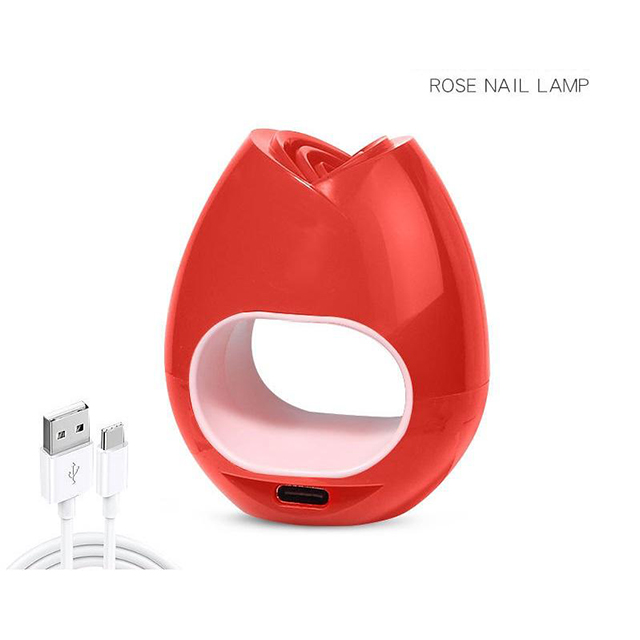 Gel Nail Dryer Lamp UV 16w Rose USB For Single Finger 