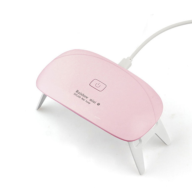 Foldable Nail Dryer Lamp Like Mouse 6w 