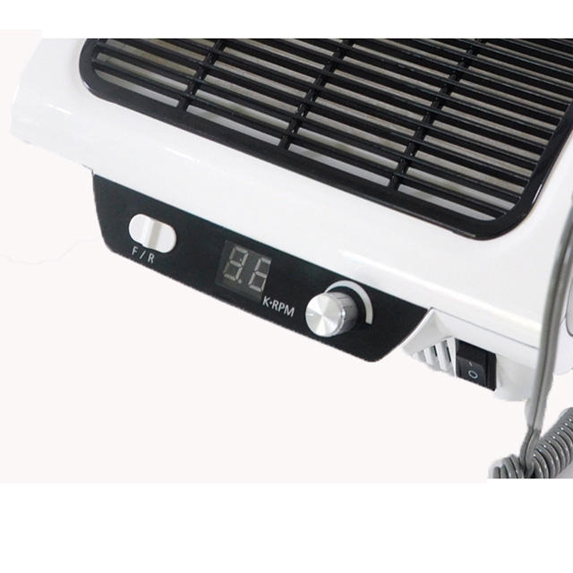 Big Suction Low Noise Nail Dust Collector With Filter 25 W 