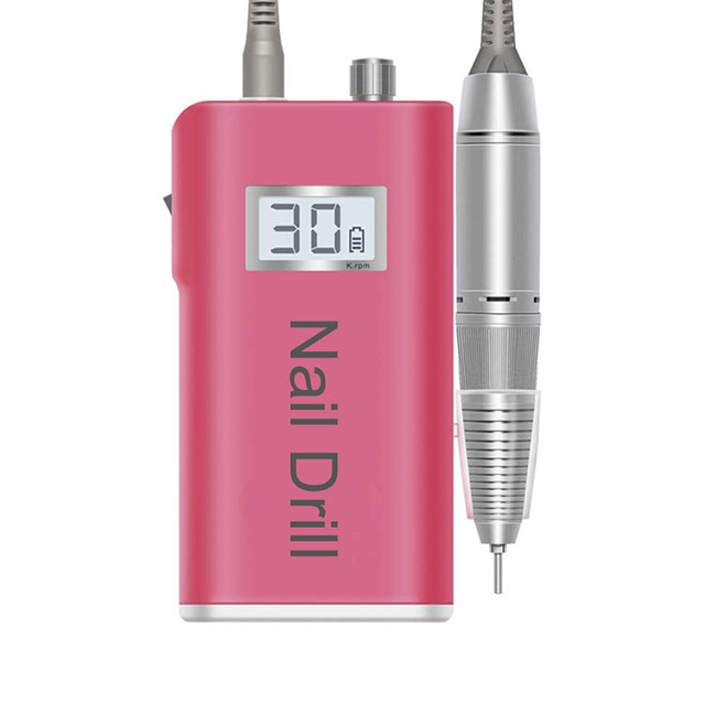 Rechargeable Nail Drill Set Puller Tool With Bits 25w 30000rpm 