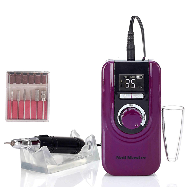 Rechargeable Nail Drill Set 110v 220v 25w 35000rpm 