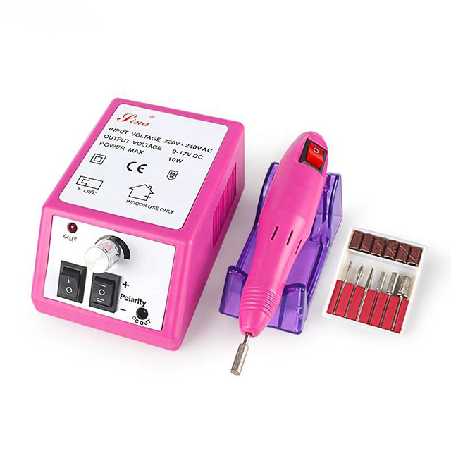 Nail Drill Set Electric Polishing Equipment 10w 25000rpm 